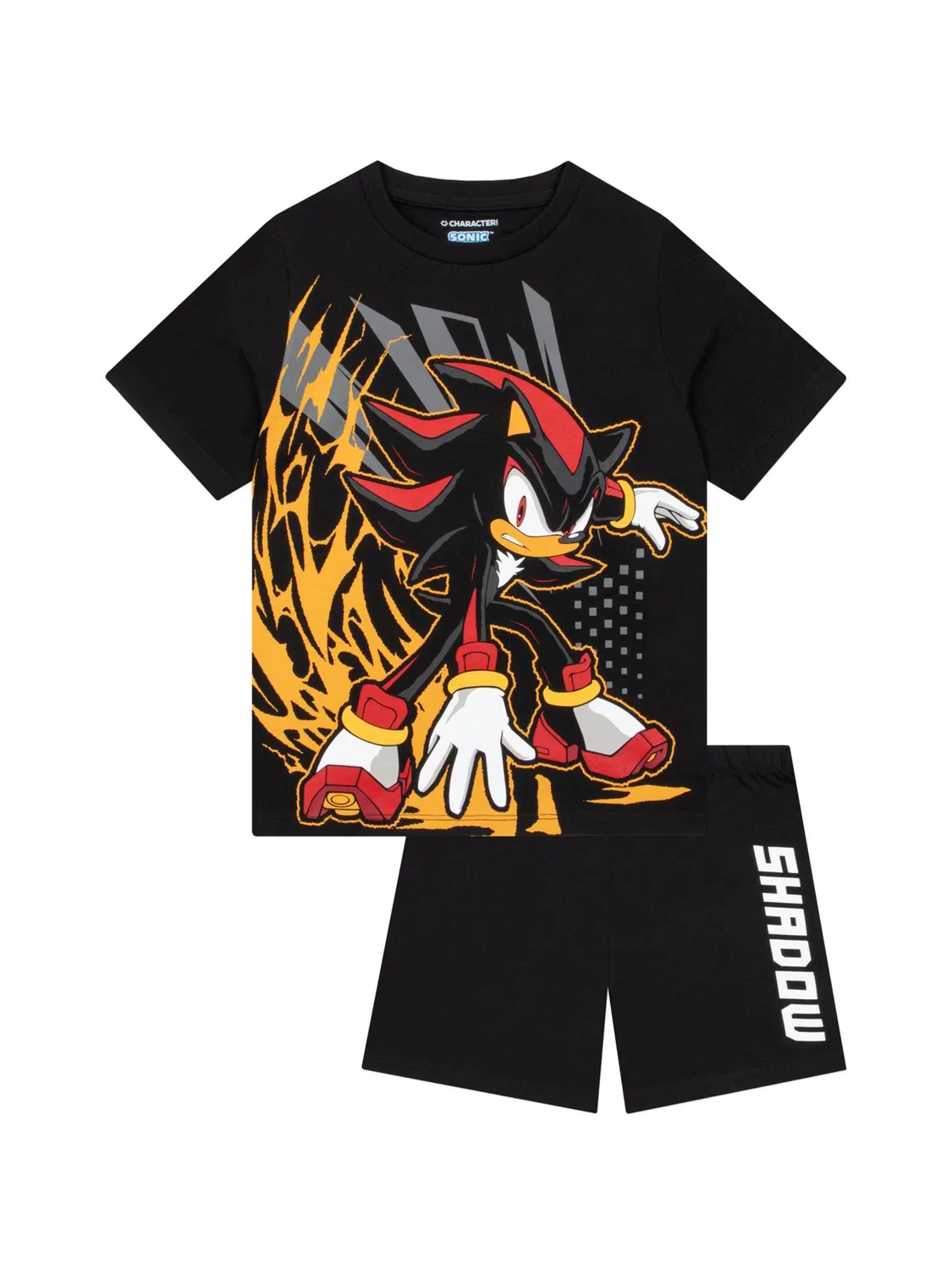 Пижама Sonic the Hedgehog Shadow Character, черный — фото 4