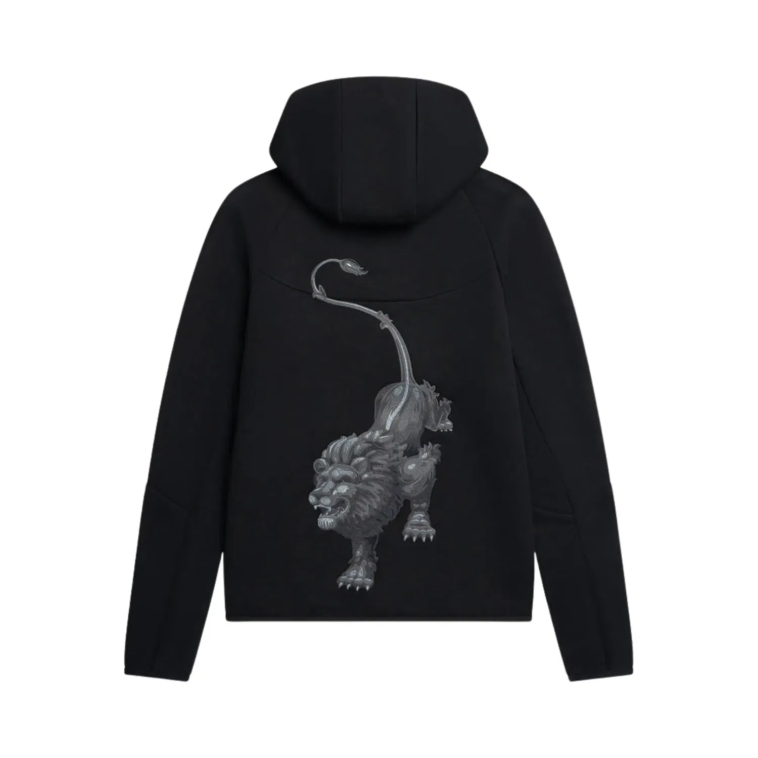 Худи Nike Netherlands x Patta Tech Fleece Full-Zip Windrunner, черный — фото 2