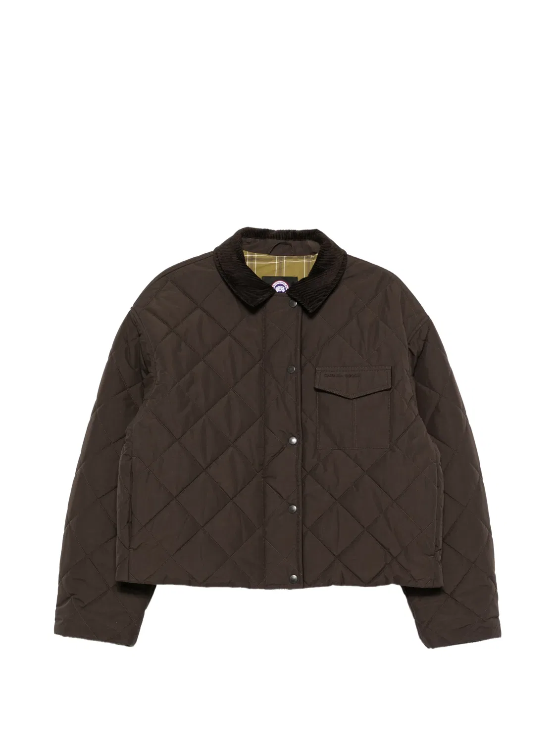 Стеганая куртка Terra коричневая Canada Goose, коричневый
