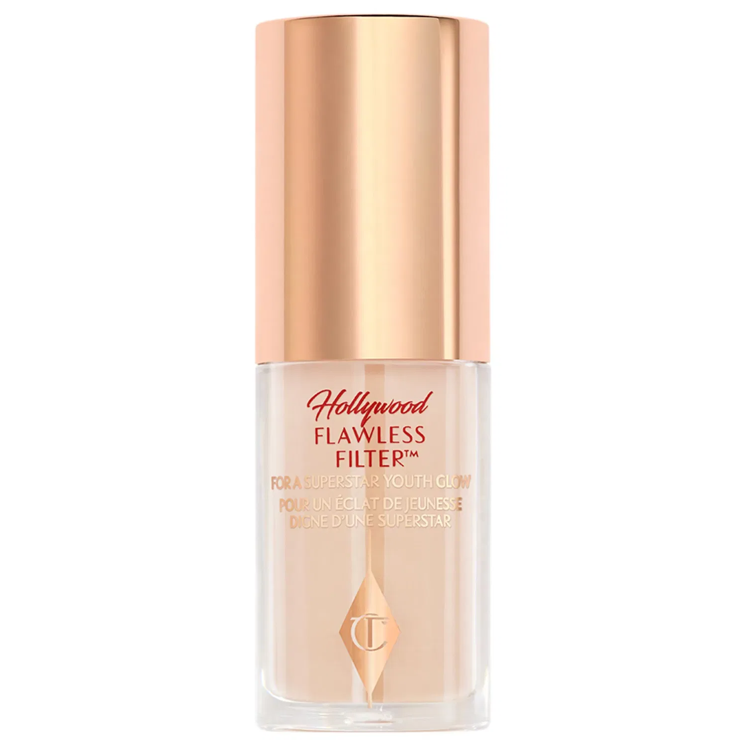 Тональный фильтр-хайлайтер Mini Hollywood Flawless Filter Charlotte Tilbury, 1 Fair