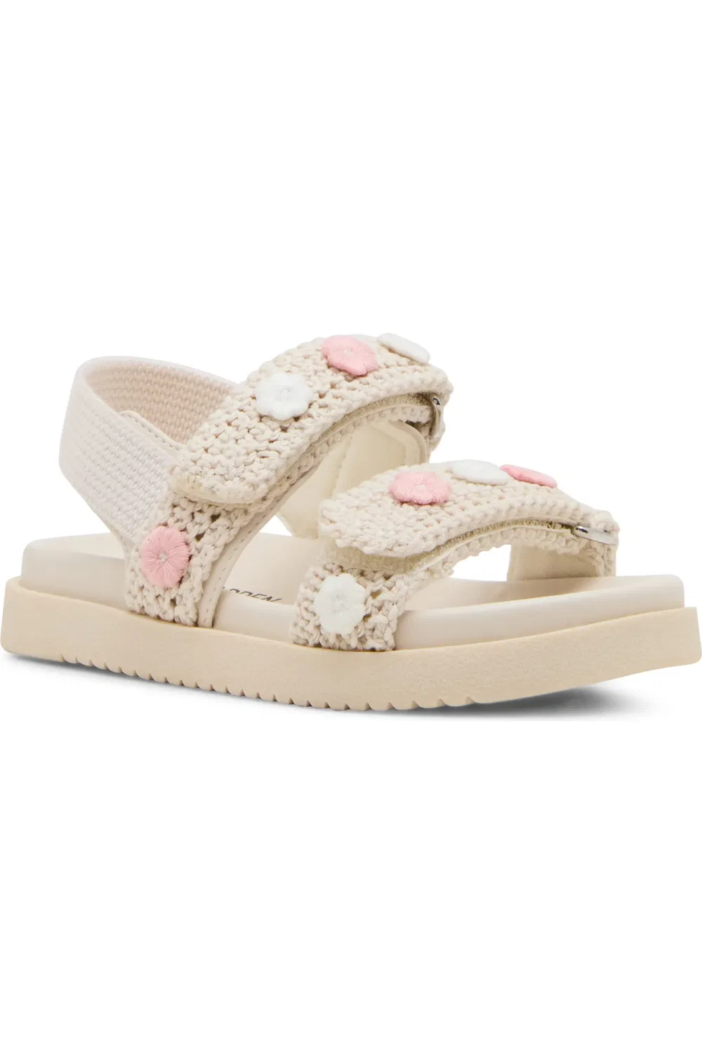Сандалии детские с регулируемыми ремешками TMonar Steve Madden, Natural Floral