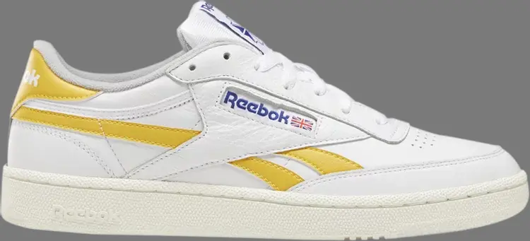 

Кроссовки club c revenge mu 'tonic yellow chalk' Reebok, белый