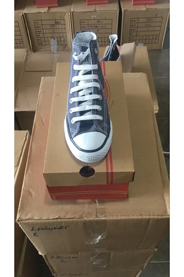 Детские кроссовки для девочек на шнуровке Rabellashoes, Gray — фото 2