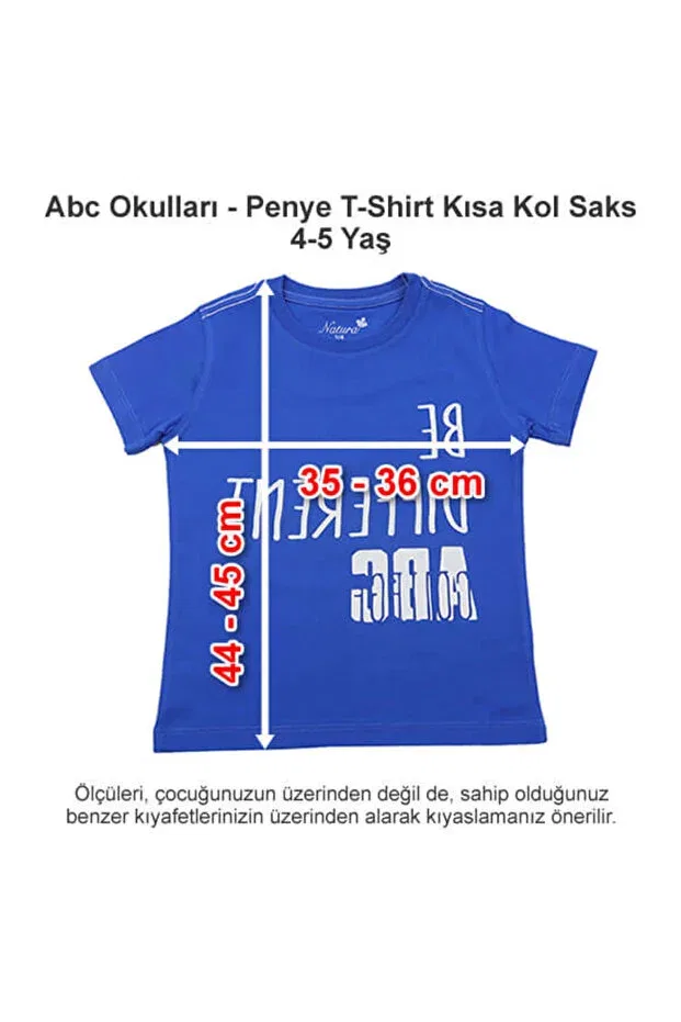 Детская футболка для девочек хлопковая Abc schools combed cotton t-shirt short sleeve saks Abctextil, Saks