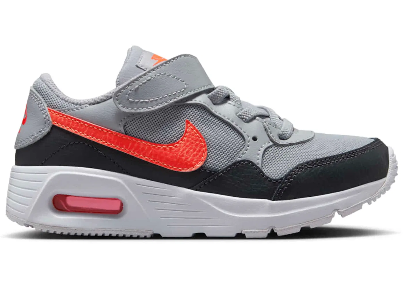 Детские кроссовки Lifestyle Nike Air Max SC, Wolf Grey/Anthracite/White/Bright Crimson