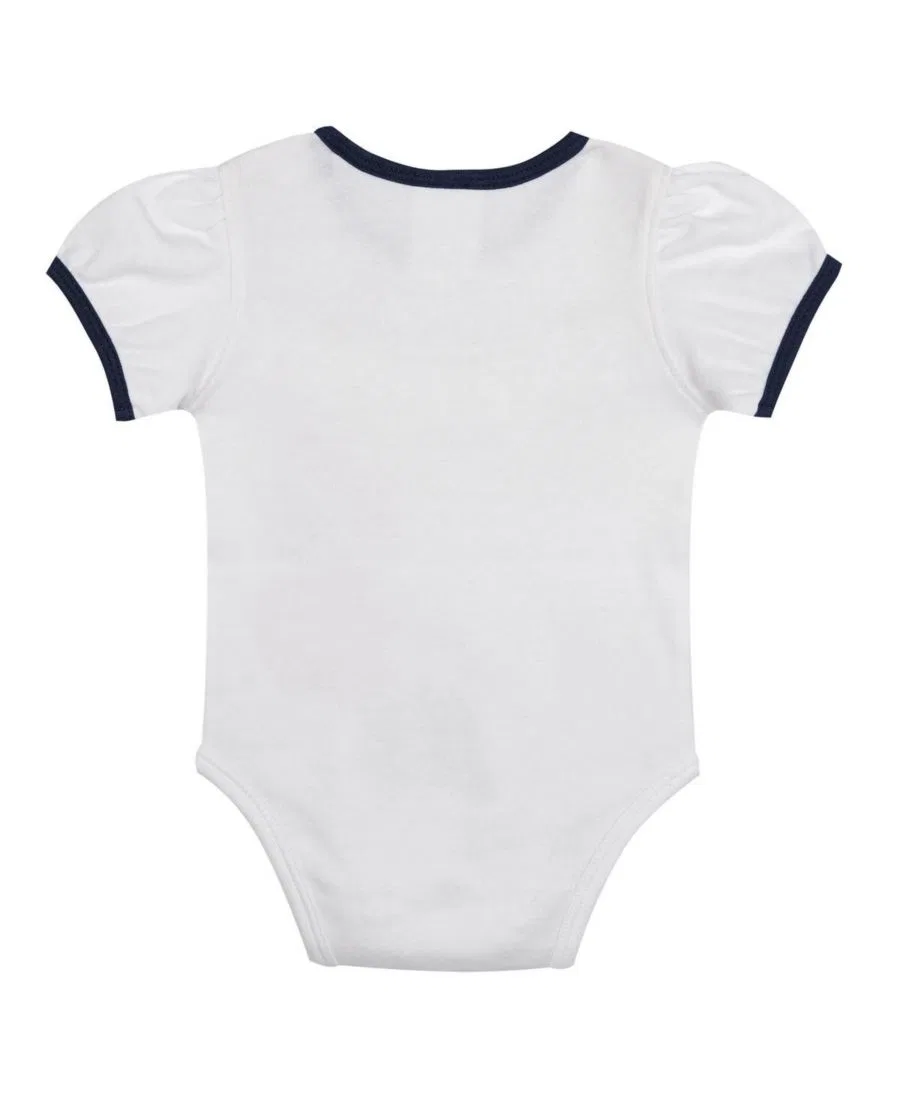 Комплект боди, юбки и повязки на голову Sweet Catcher Outerstuff, White Navy — фото 4