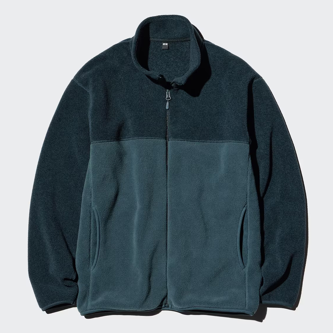 

Флисовая куртка на молнии Uniqlo, 67 темно-синий