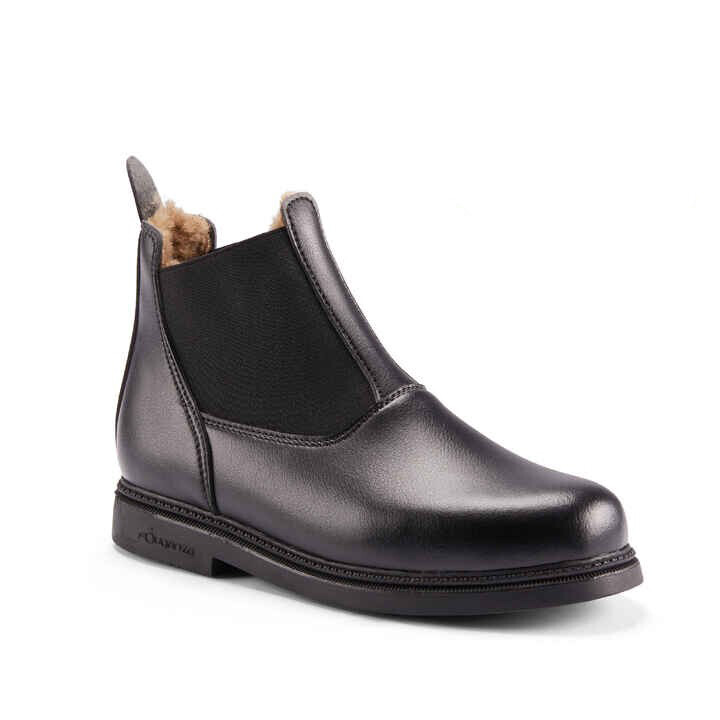 

Ботинки детские Fouganza 160 Warm для верховой езды, черный