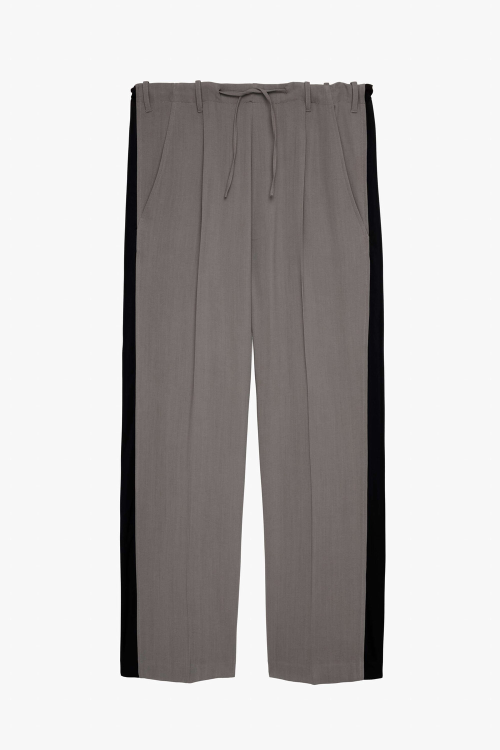 

Брюки Zara by Stefano Pilati Contrast Wool, серо-коричневый