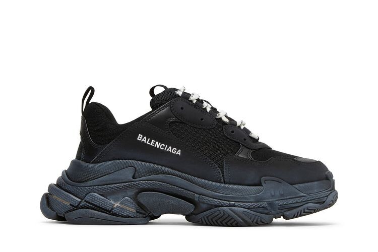 

Кроссовки Balenciaga Triple S Sneaker Black, черный