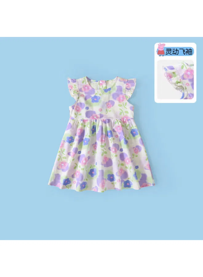 Платье длинное хлопковое Peppa Pig, розовый — фото 2