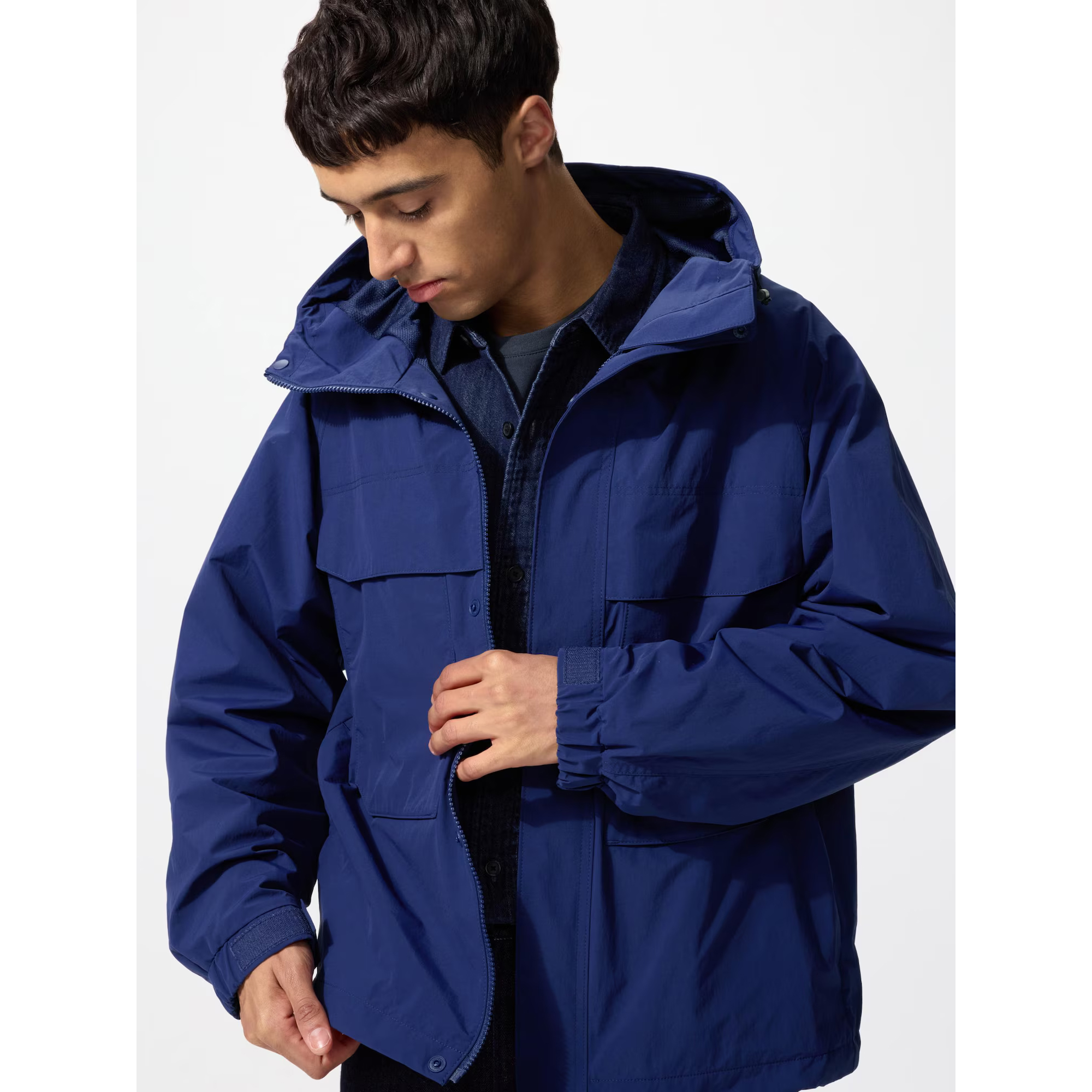 

Ветровка Uniqlo Unisex, 68 синий