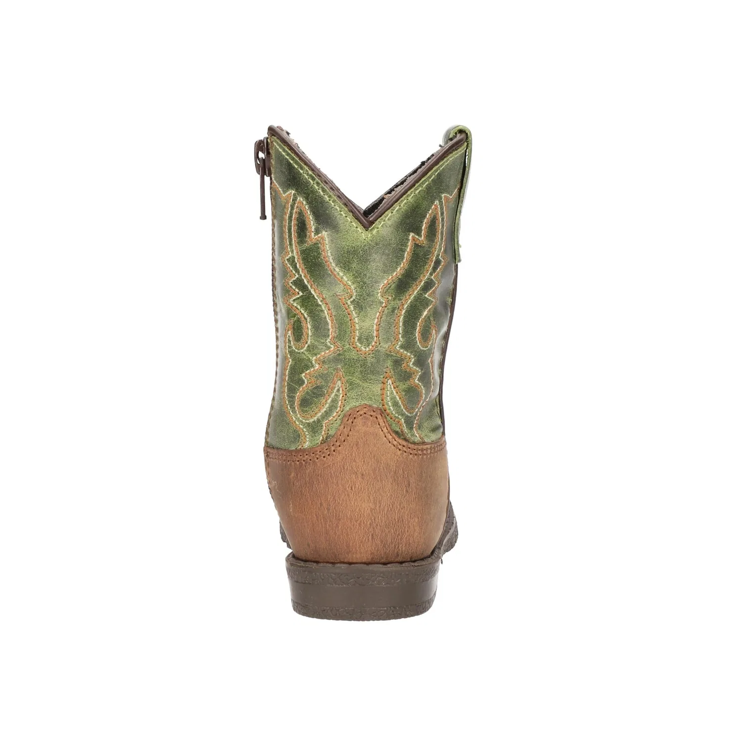 Детские ботинки для мальчиков ковбойские Smoky Mountain Boots, Brown/Green — фото 2