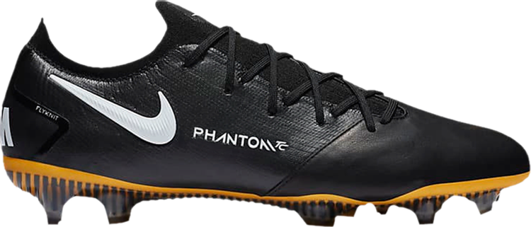 Бутсы Nike Phantom GT Elite Tech Craft FG 'Black Pro Gold', черный - фото