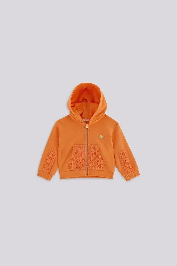 Детские свитшот для девочек хлопковый Gb Baby, Orange