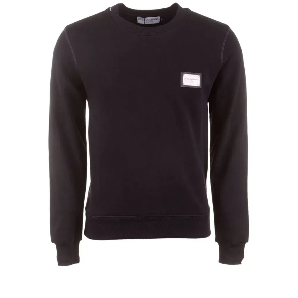 Мужской хлопковый свитшот Dolce & gabbana, Black