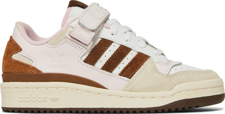 Кроссовки Adidas Wmns Forum Low 'Chocolate to my Strawberry', кремовый - фото