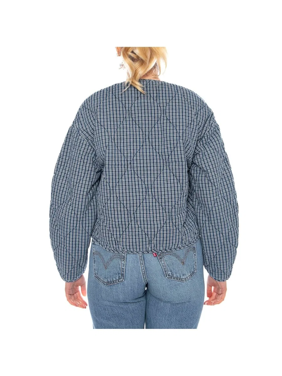 Куртка LEVI'S Between-Season 'Rue Liner Jacket' синего цвета — фото 3