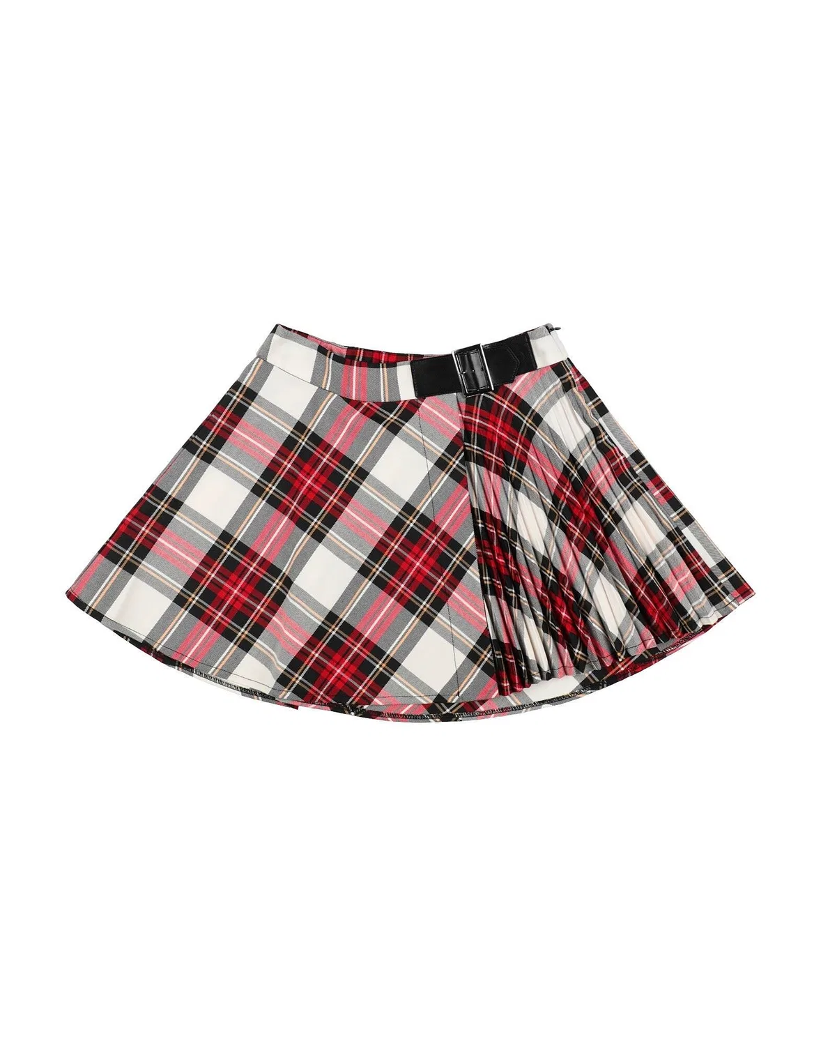 Детская юбка для девочек в клетку Elsy, красный