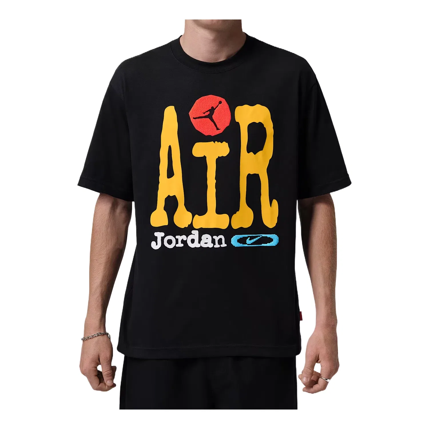 Мужская футболка с принтом Air Jordan T-Shirt, черный