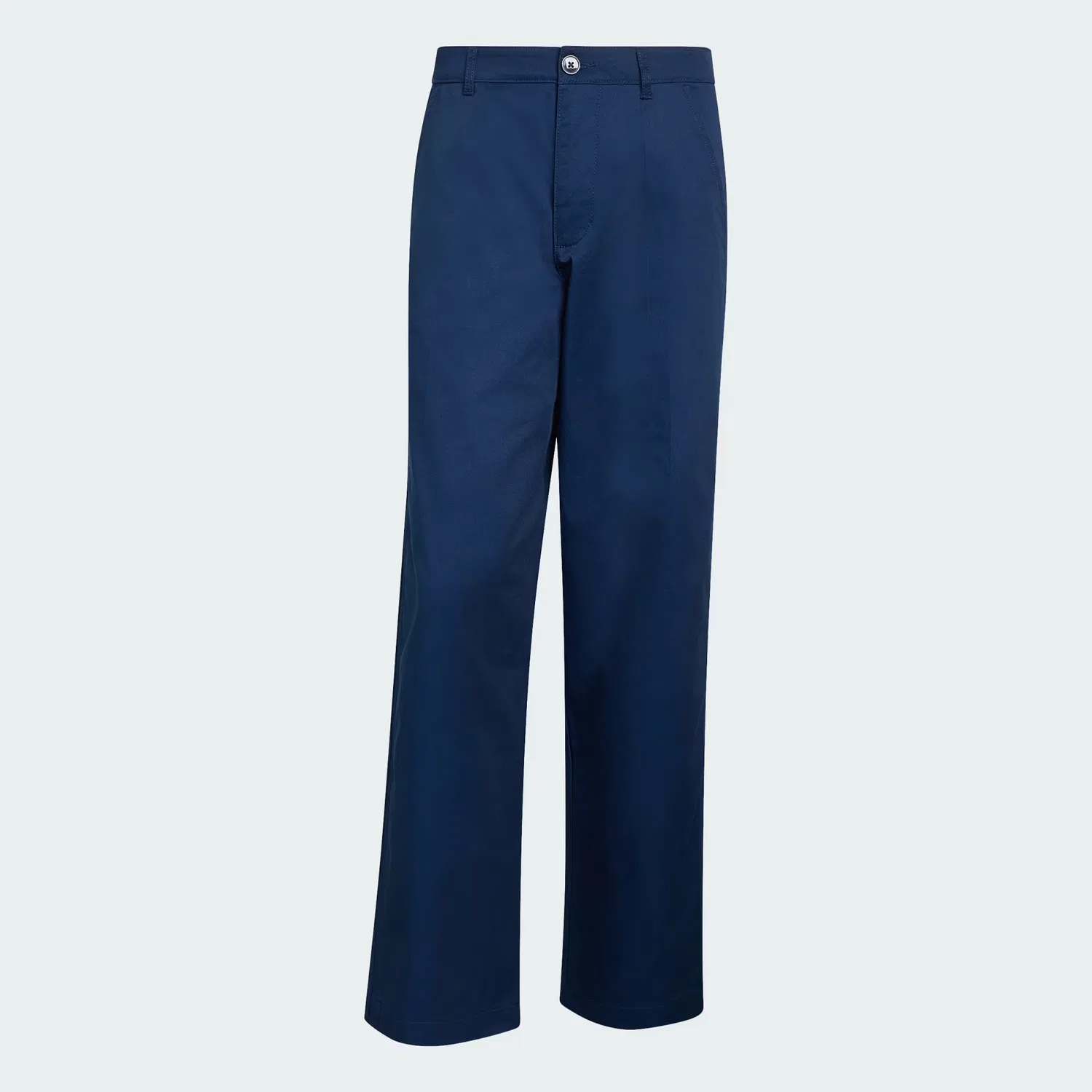 Мужские брюки свободного кроя 3-Stripes Pleated Pants Adidas Originals, темно-синий — фото 4