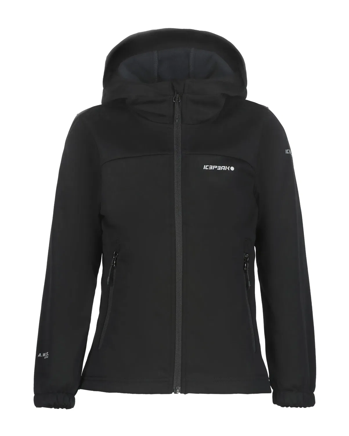 Куртка софтшелл Kleve Jr Icepeak, черная