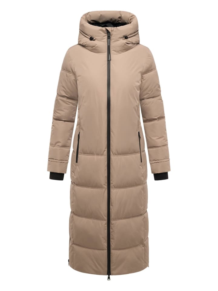 

Стеганое пальто Honiaa XVI в цвете Taupe Grey Marikoo