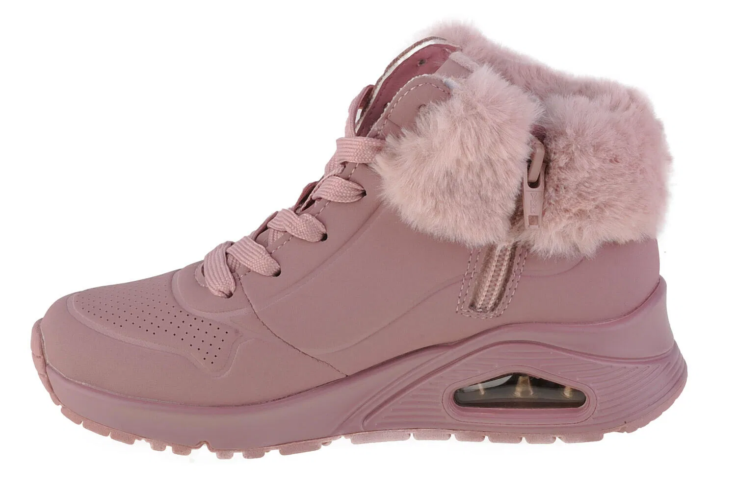 Детские зимние ботинки для девочек Uno - Fall Air Skechers, Rosa — фото 2