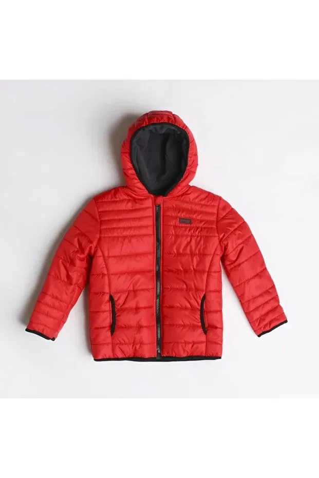 Детское пальто для мальчиков с капюшоном Nanica Kids, Red
