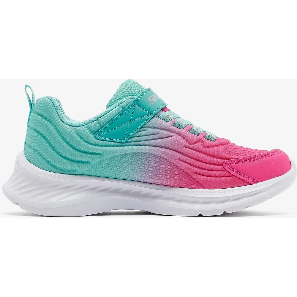 Детские спортивные кроссовки для девочек с шнуровкой, Jumpsters-Tech Skechers — фото 2