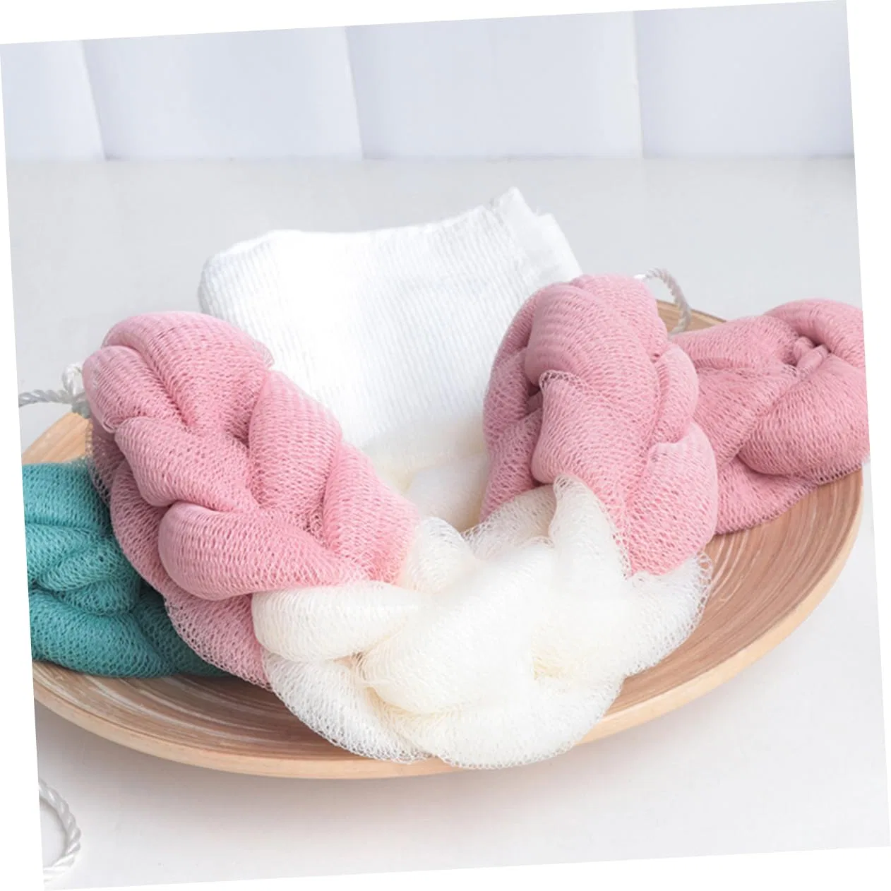 Мочалка для душа Body Scrub Bath Towel Warmhm, 3 шт, 57x5.5x5 см, Assorted Colours — фото 2