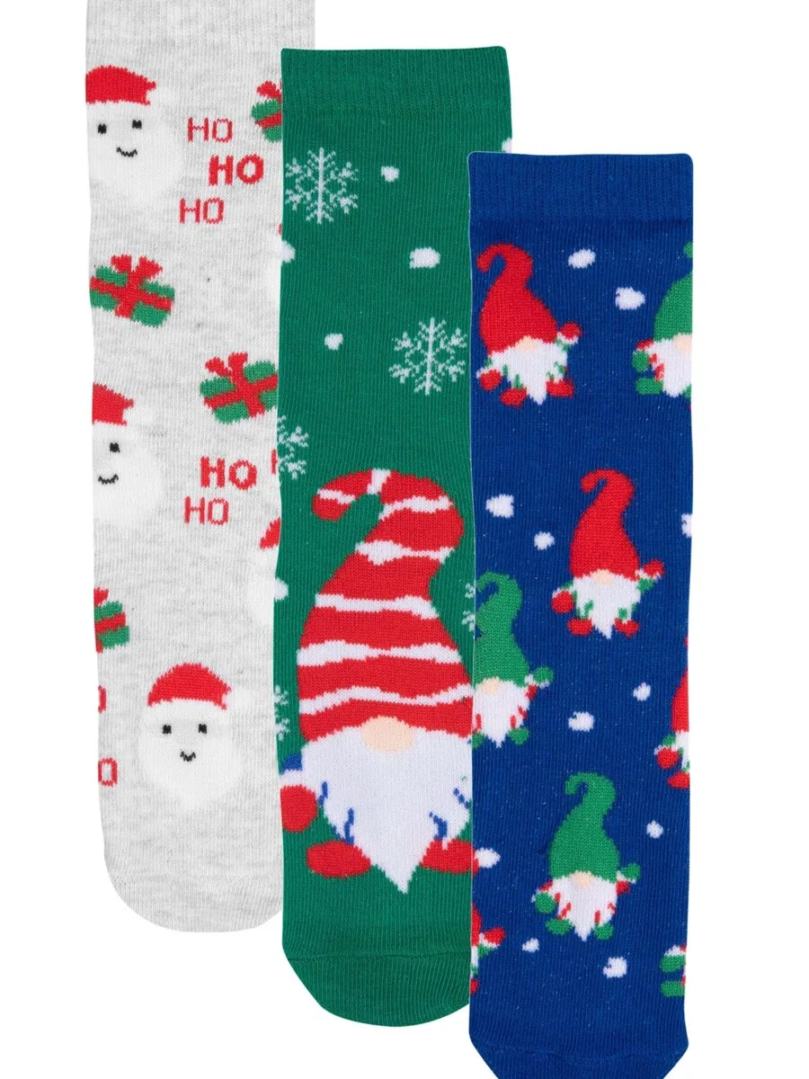 Носки United Labels 'Wichtel Santa Weihnachtssocken' разных цветов — фото 3