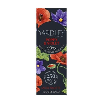 Туалетная вода Yardley of London Poppy & Violet 125 мл — фото 2