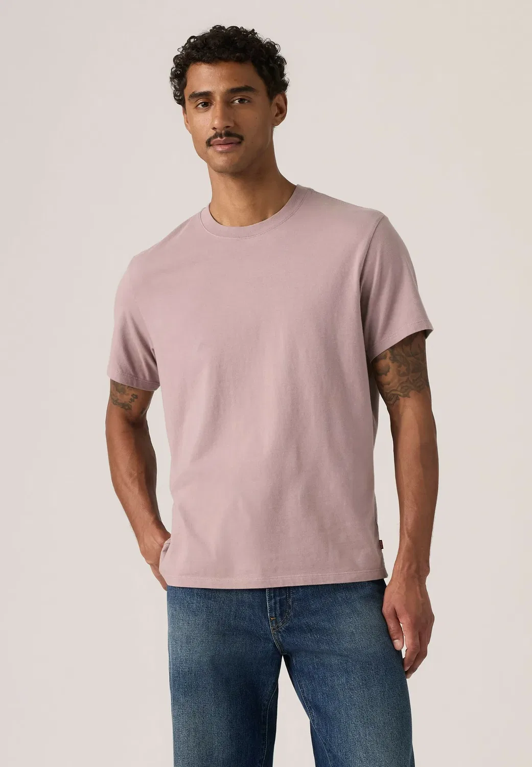 Ng essential tee mineral black - базовая футболка Levi'S, Mineral Black - Purples