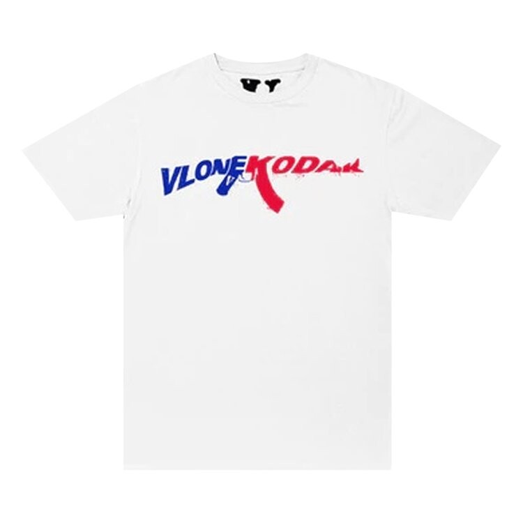 

Футболка Vlone x Kodak Black 47 T-Shirt 'White', белый