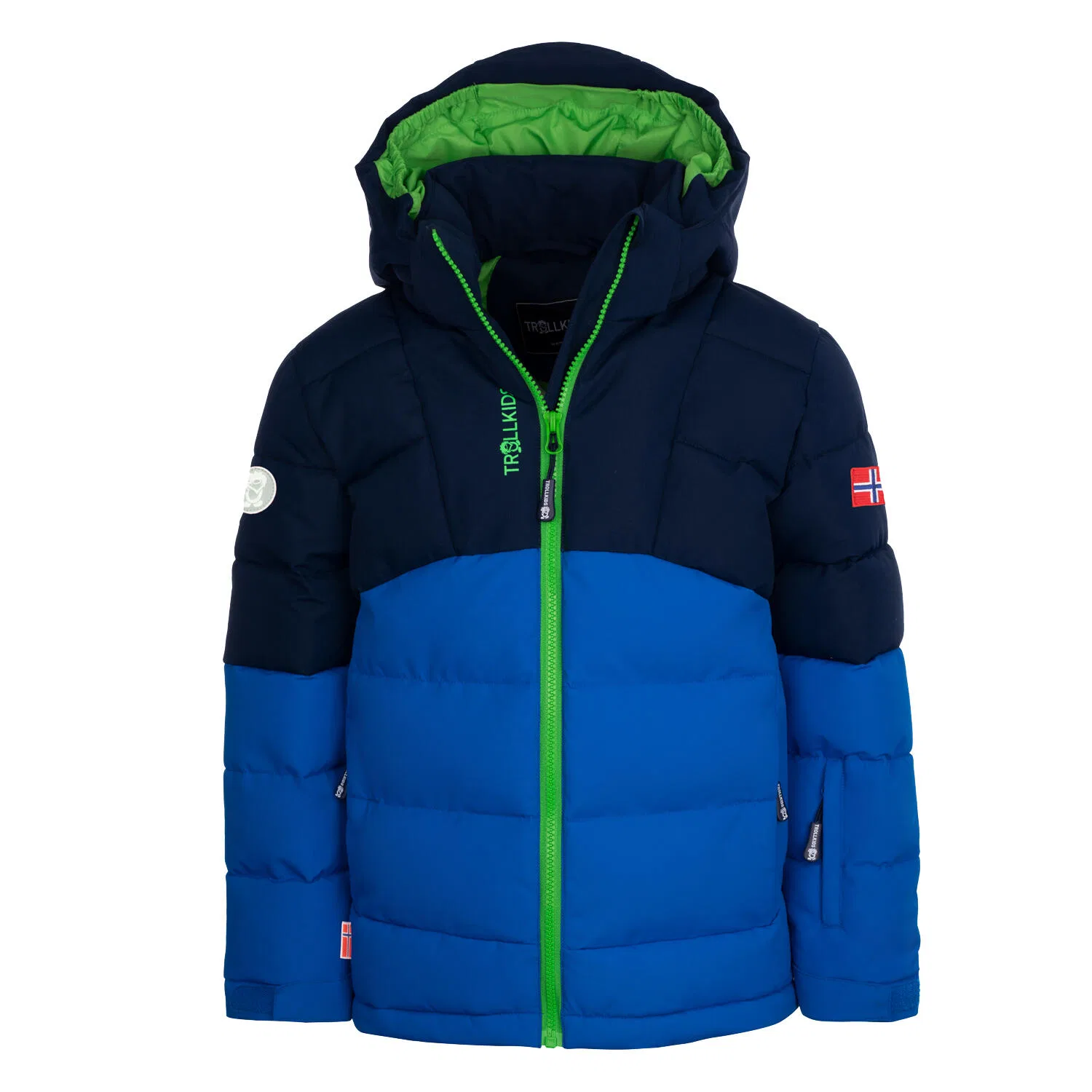 Детская куртка зимняя Gryllefjord Trollkids, Navyblau