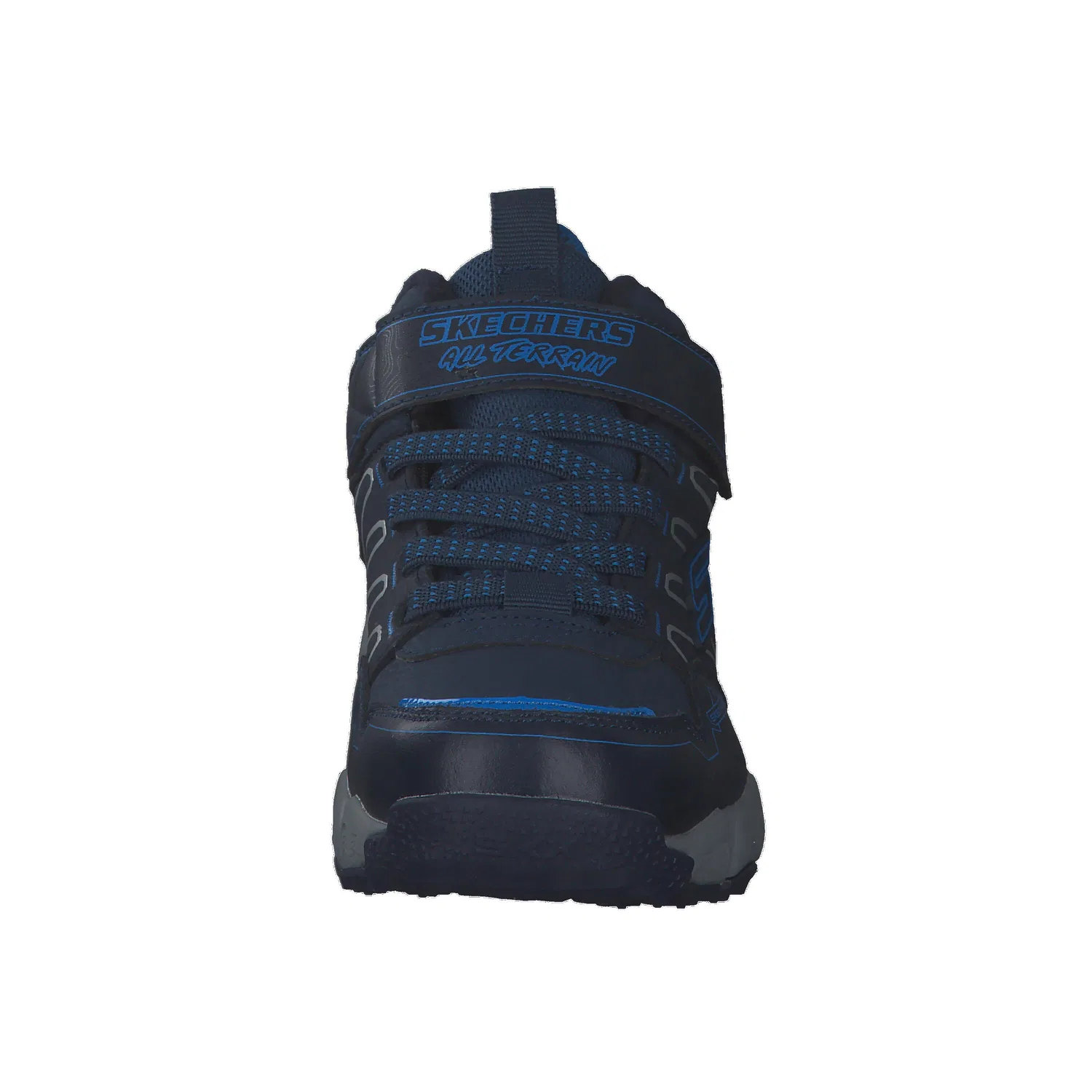 Детские кроссовки с водонепроницаемым верхом Velocitrek - Combex Skechers, Dunkelblau / Konigsblau — фото 3