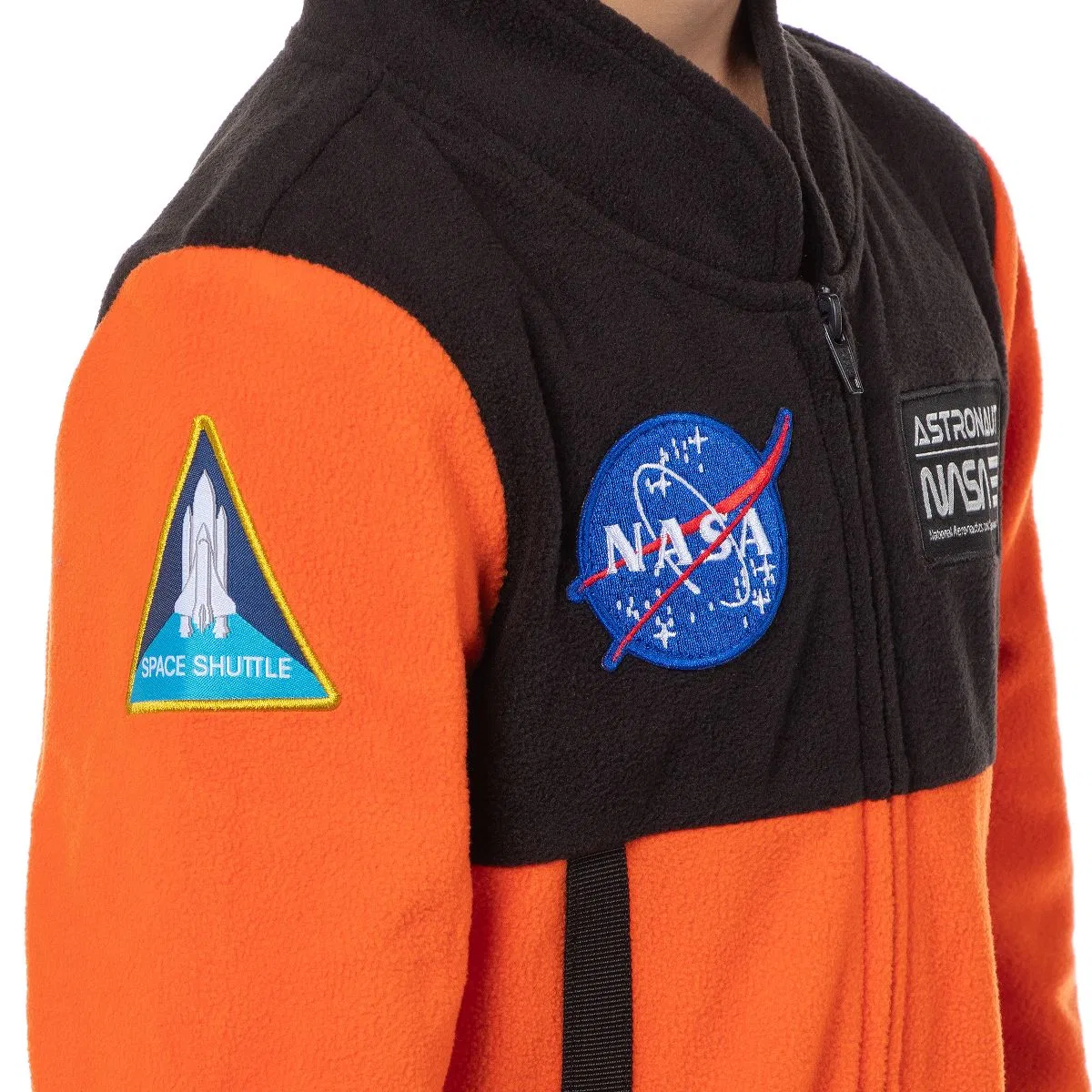 Детский комбинезон-пижама с принтом NASA Space Shuttle Astronaut Union Suit NASA, Orange — фото 3