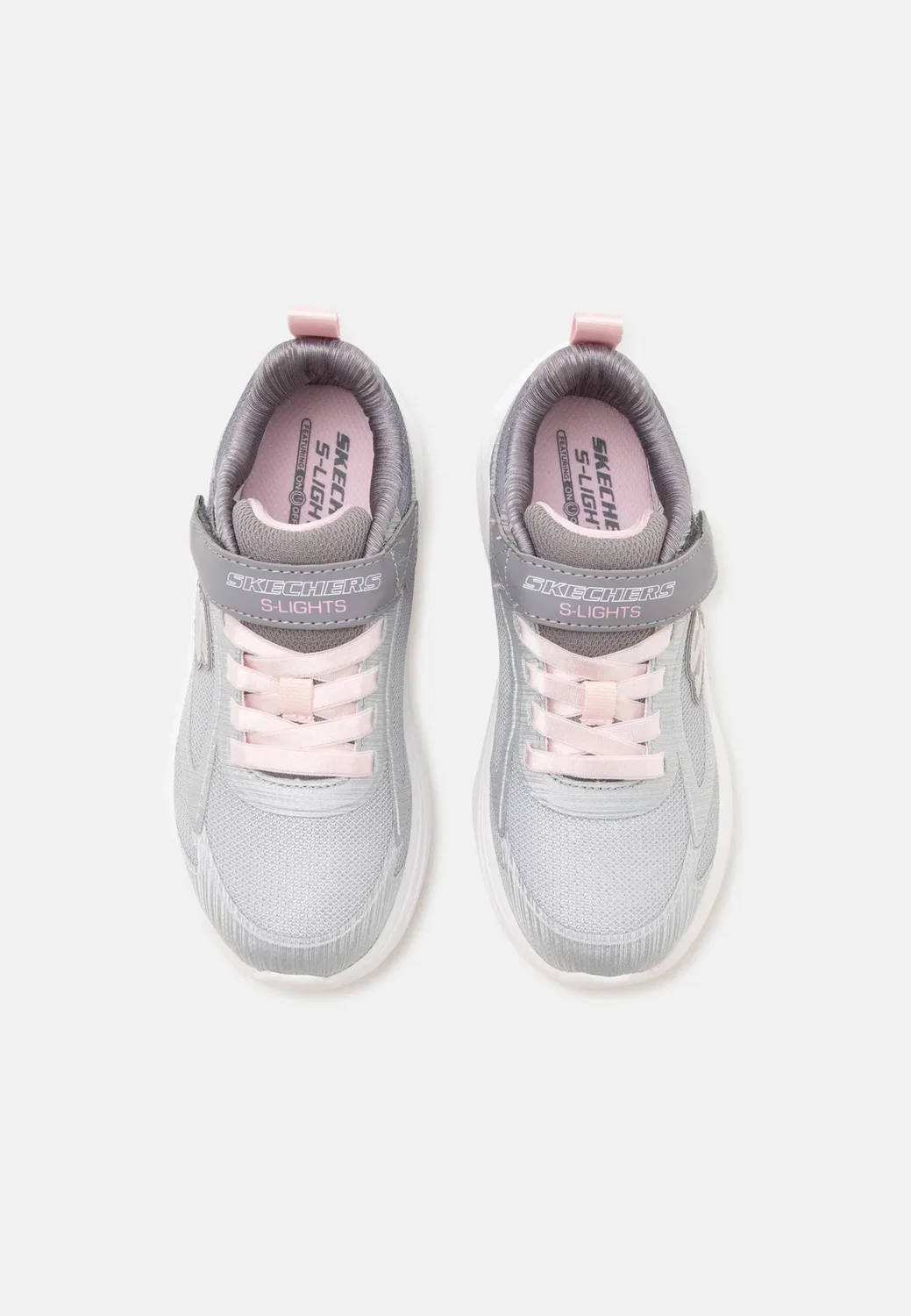 Sola glow 2.0 - кроссовки Skechers, Light Gray/Multi-Coloured — фото 4