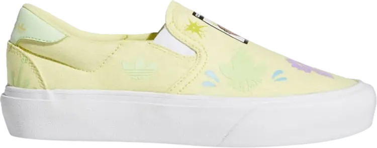 

Кроссовки Adidas Disney x Court Rallye Big Kid 'The Princess and the Frog', желтый