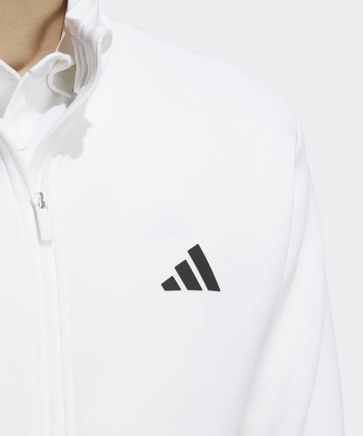 Мужская куртка с принтом Adidas Golf, Белый — фото 3