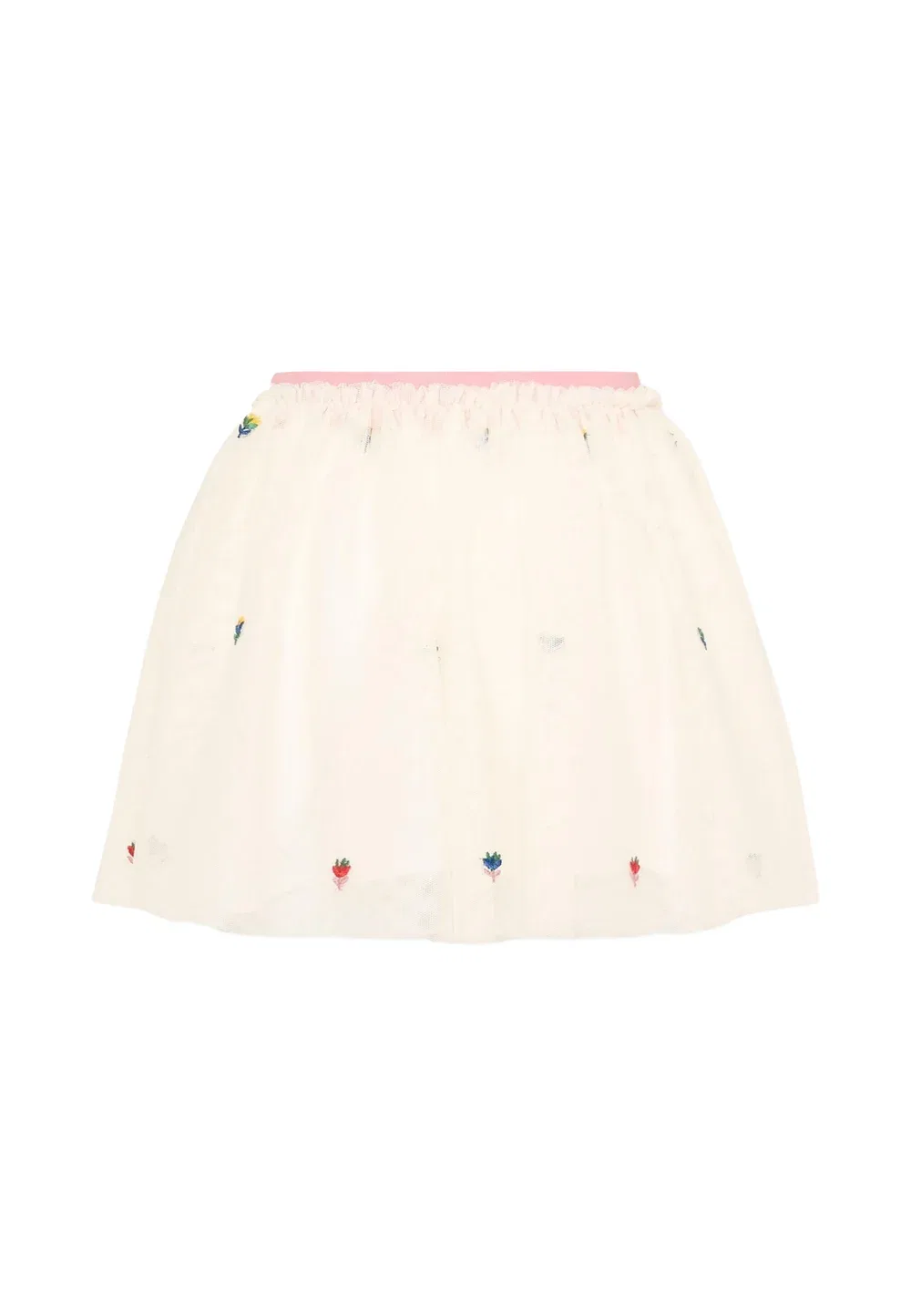 Собираюсь - юбка А-силуэта Stella Mccartney Kids, Ivory — фото 2