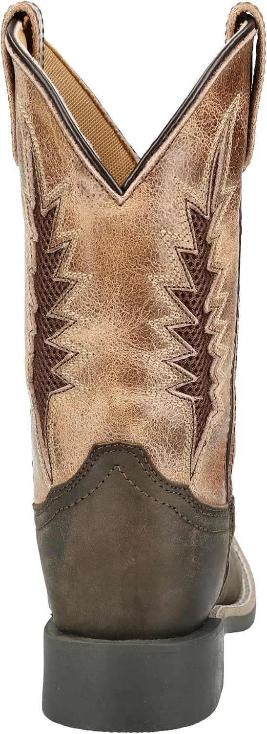 Детские ботинки для мальчиков с принтом Desperado Smoky Mountain Boots, Dark Brown/Brown Marble — фото 3