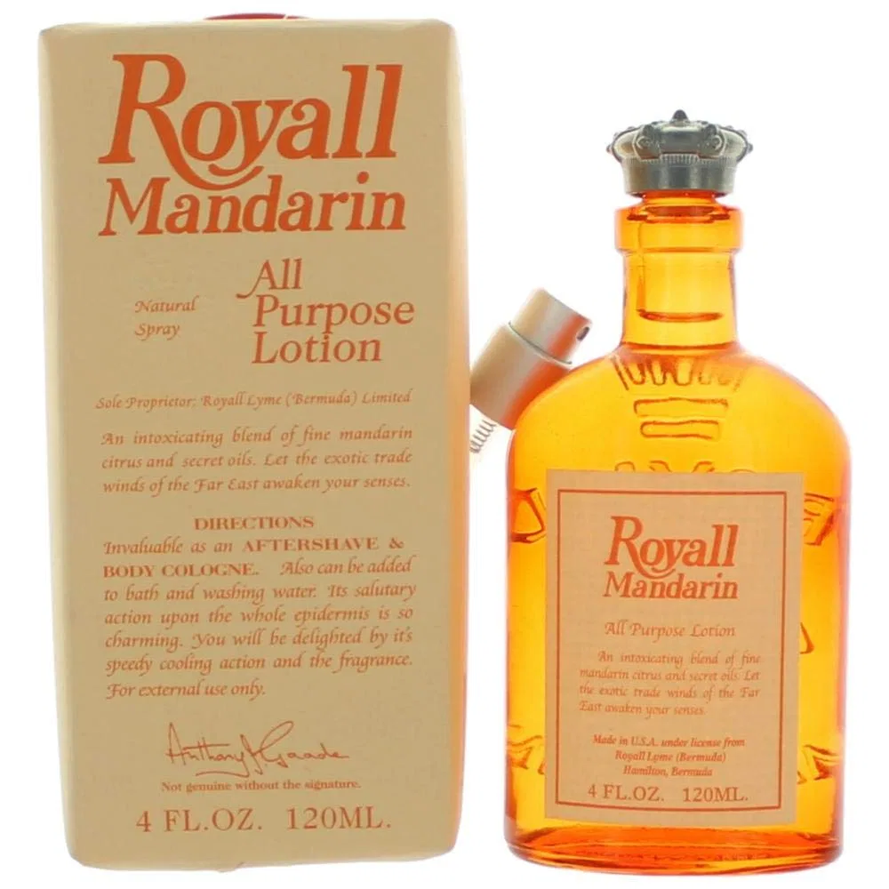 Лосьон для тела Königliche Mandarine Vielseitigkeits Lotion Spray, ROYALL LYME, 100 мл