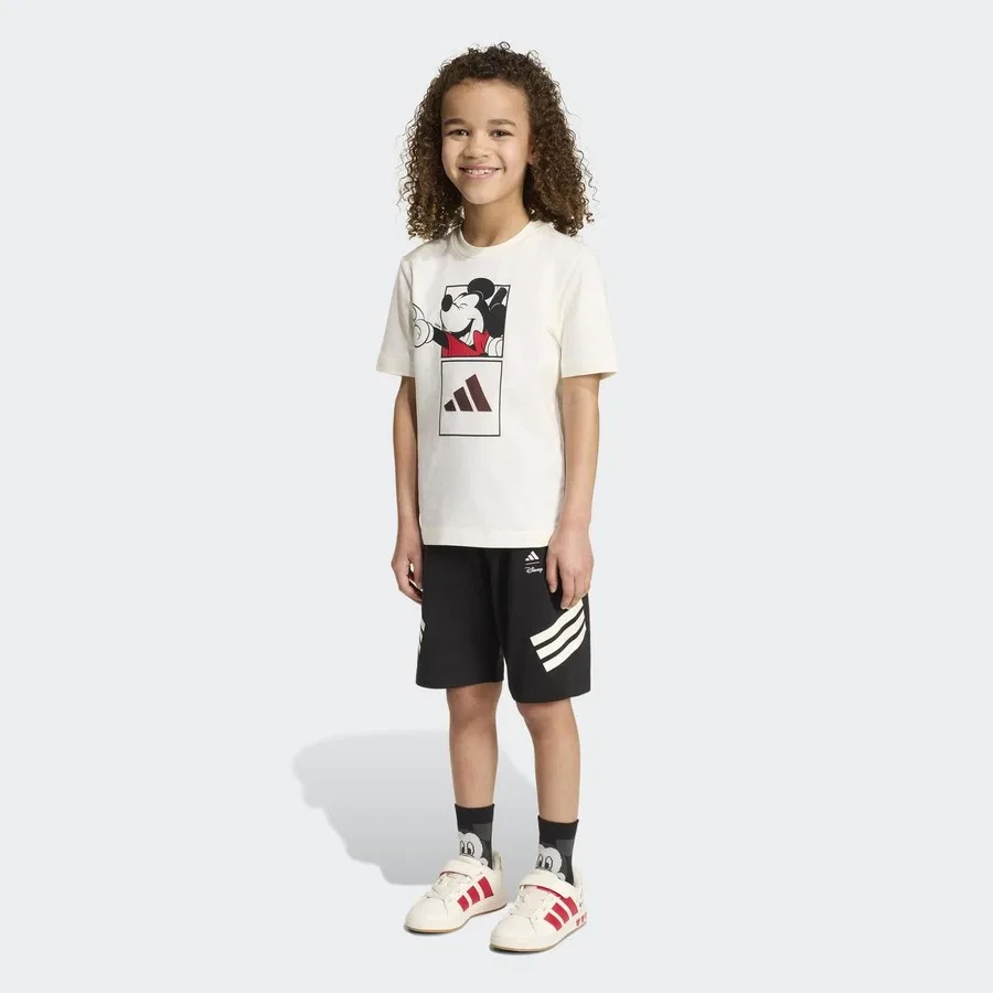 Комплект детских спортивных костюмов с принтом Disney Mickey Mouse adidas, Разноцветный — фото 3