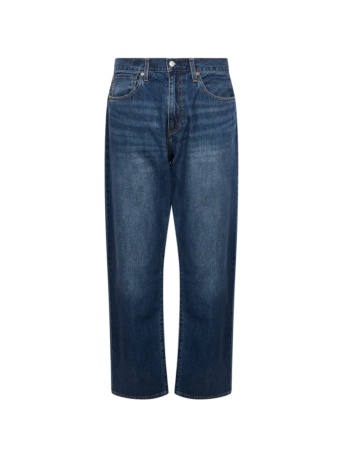 Джинсы прямого кроя Marker синие Levi's, синий