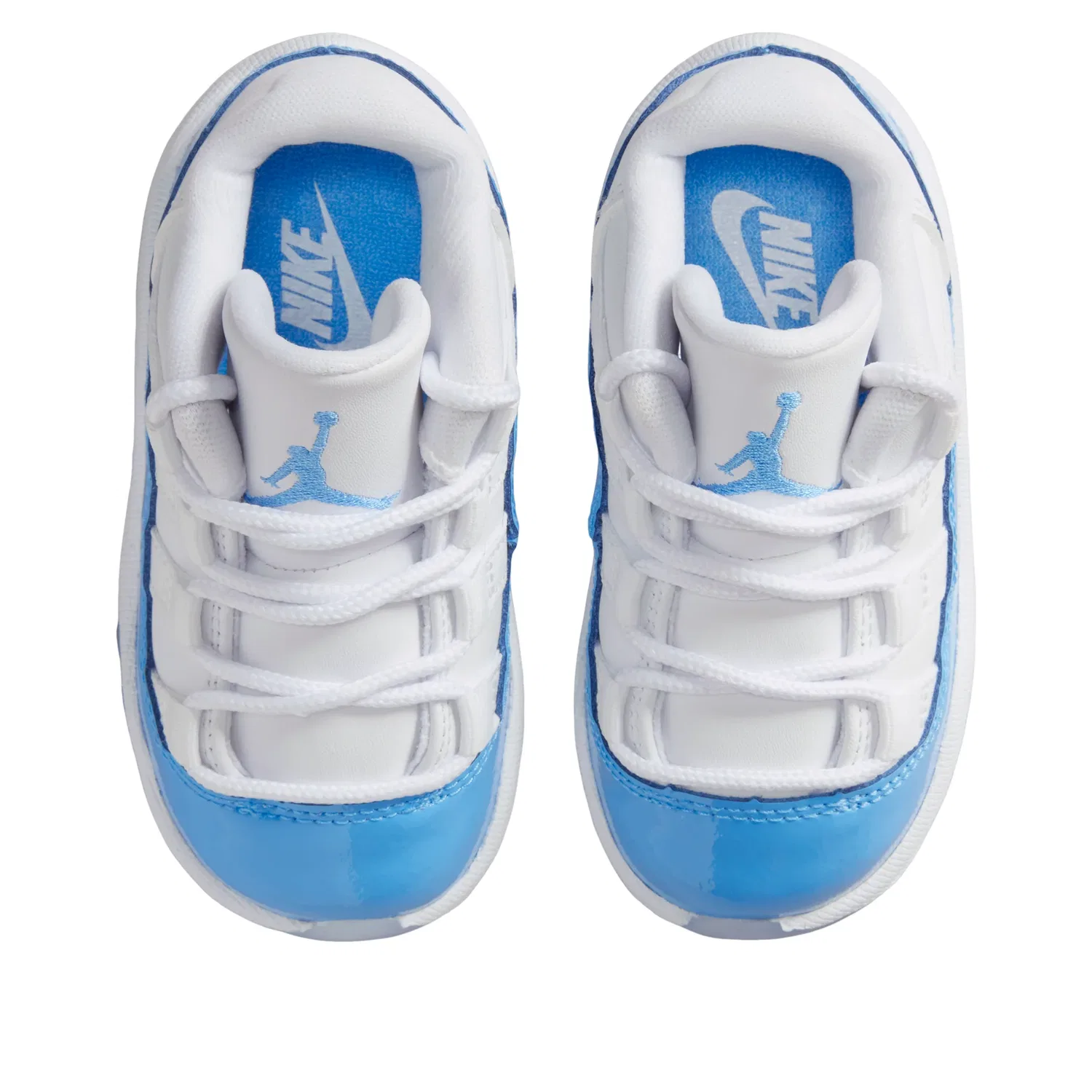 Кроссовки Air Jordan 11 Low Retro 'University Blue' FV5120-100, белый — фото 2