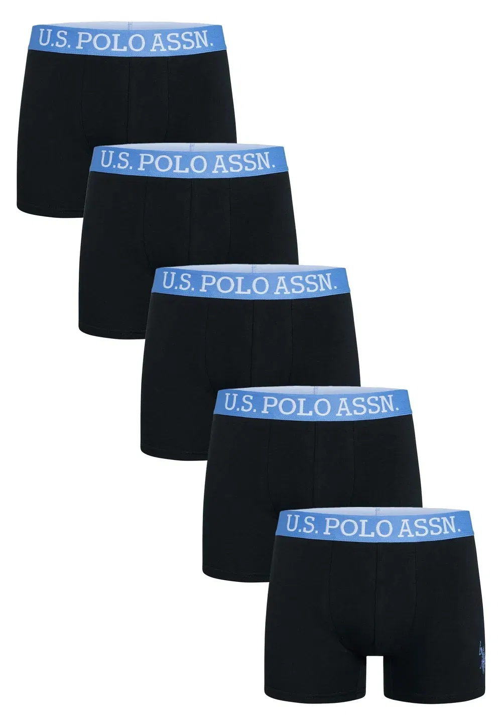 Usleoo - trunks U.S. Polo Assn., Schwarz-Blue — фото 4