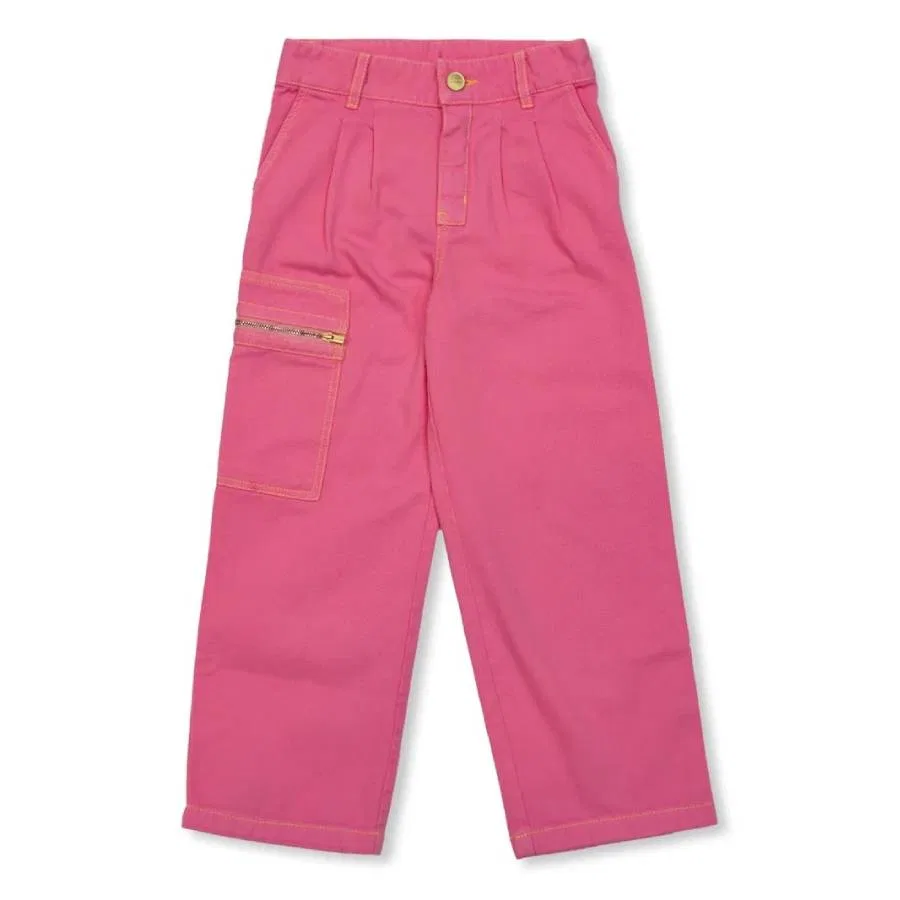 Джинсовые брюки прямого кроя Jacquemus, Pink