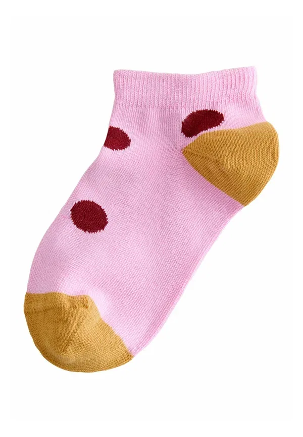 Носки Rich spot stripe 5 pack, хлопок, Next, Pink, Burgundy, Red, Green, красный/зеленый/розовый/бордовый — фото 2